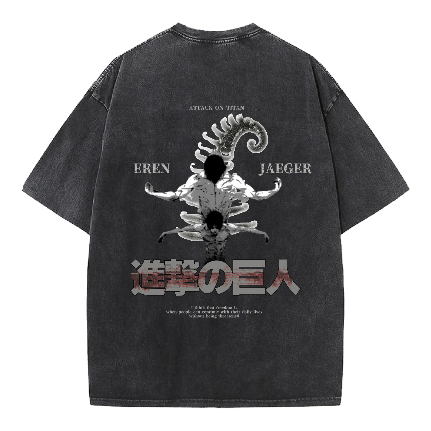 EREN ATTACK FOUNDING TITAN OVERSIZED